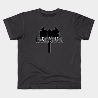 DnD Barbarian Kids T-Shirt